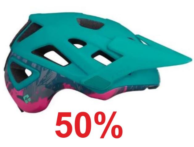 Casco Lazer Jackal Kineticore turquesa mate talla L